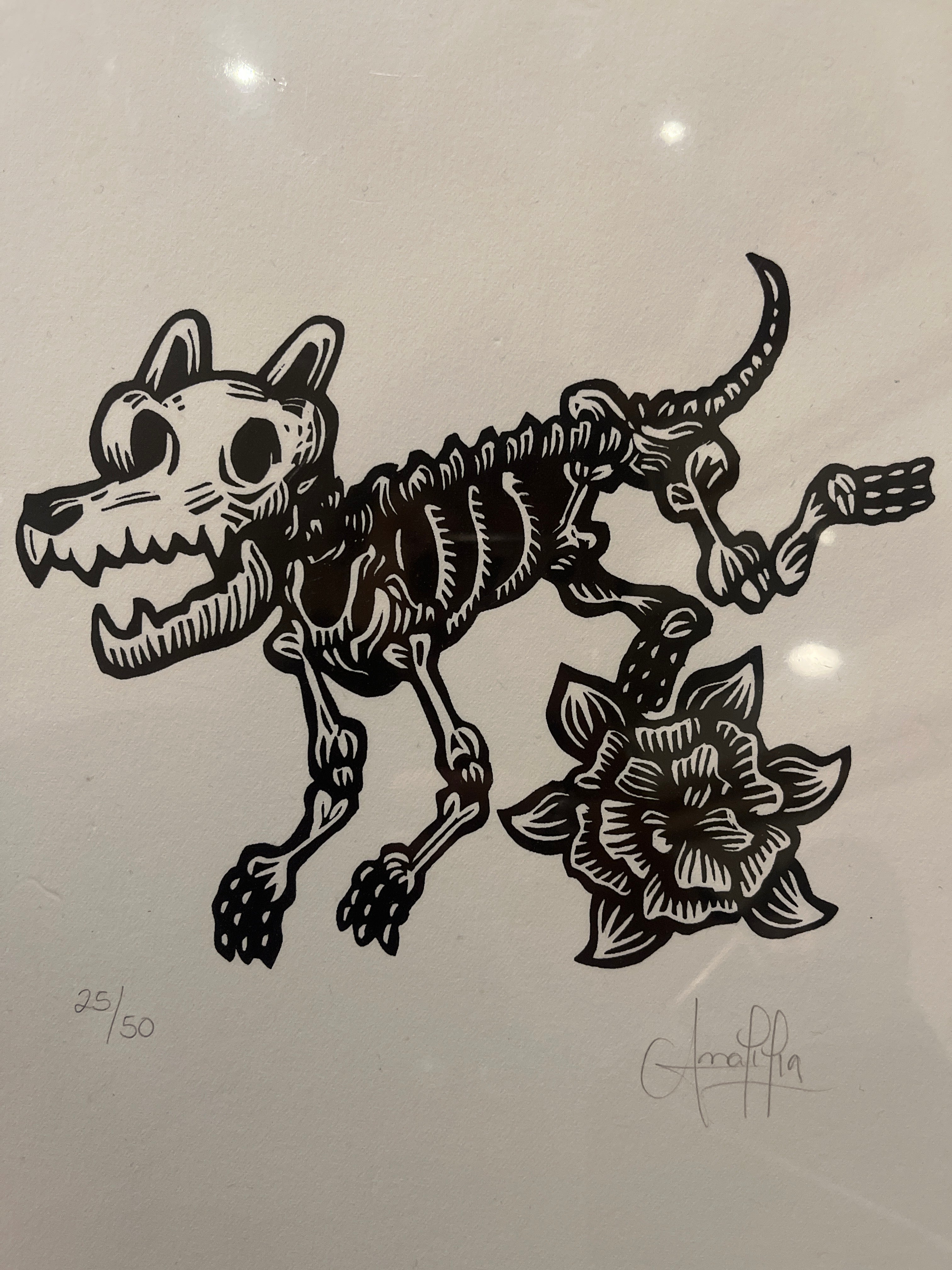 Calaca perro