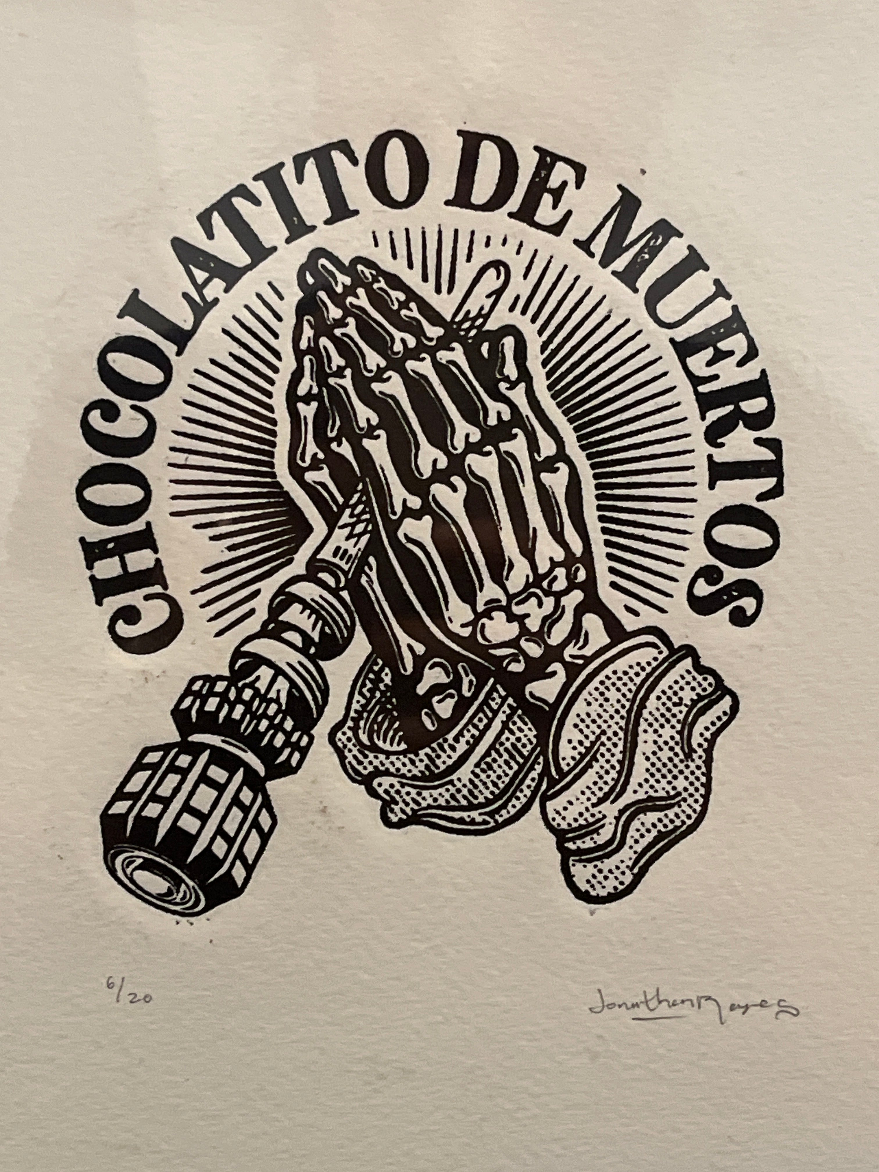 Chocolatito de muertos