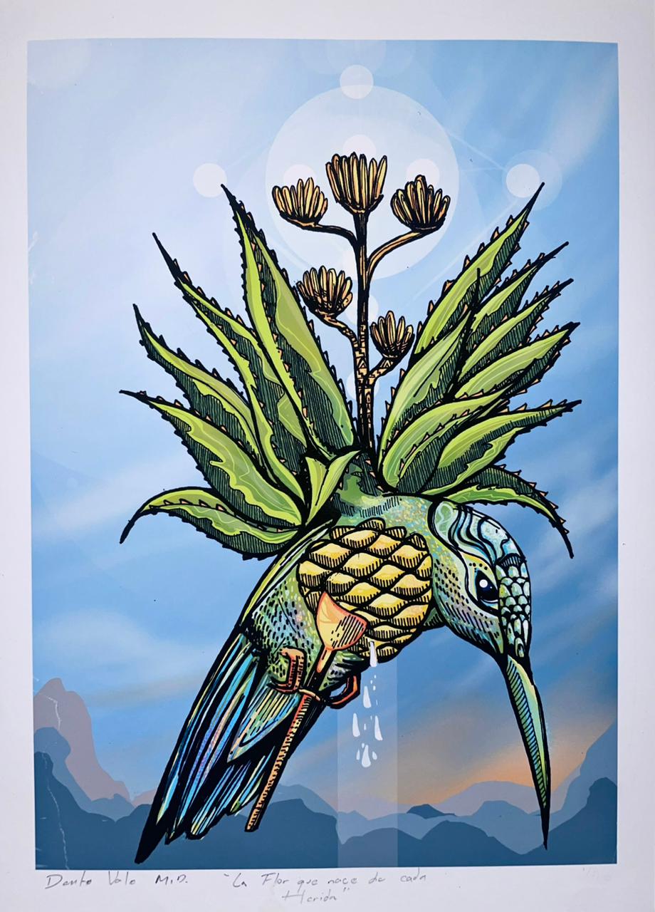 La flor que nace de cada herida