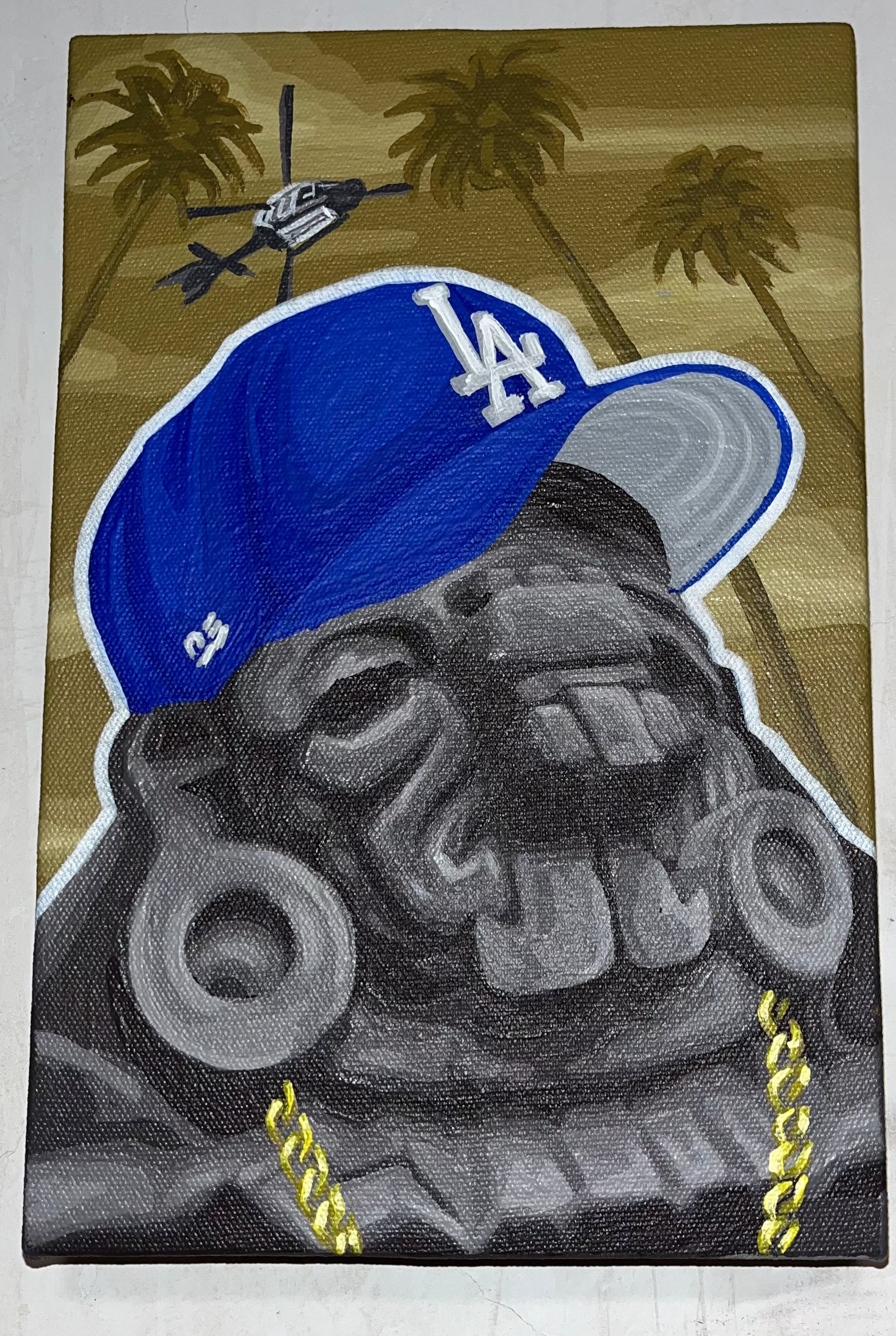 Cosijo con gorra